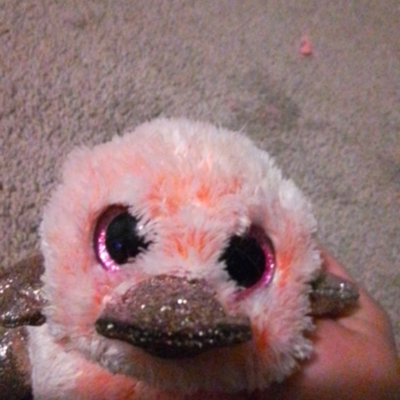 A bundle with a jacket and a stuffed Platypus. - Picture 3 of 3